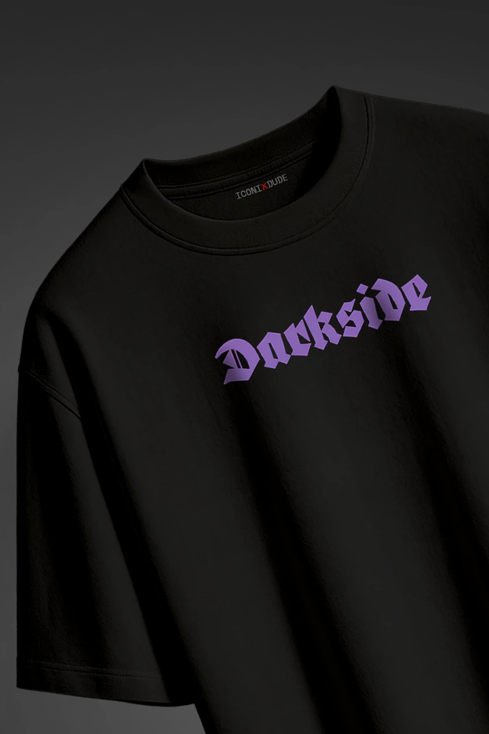 Darkside Black oversize T-shirt