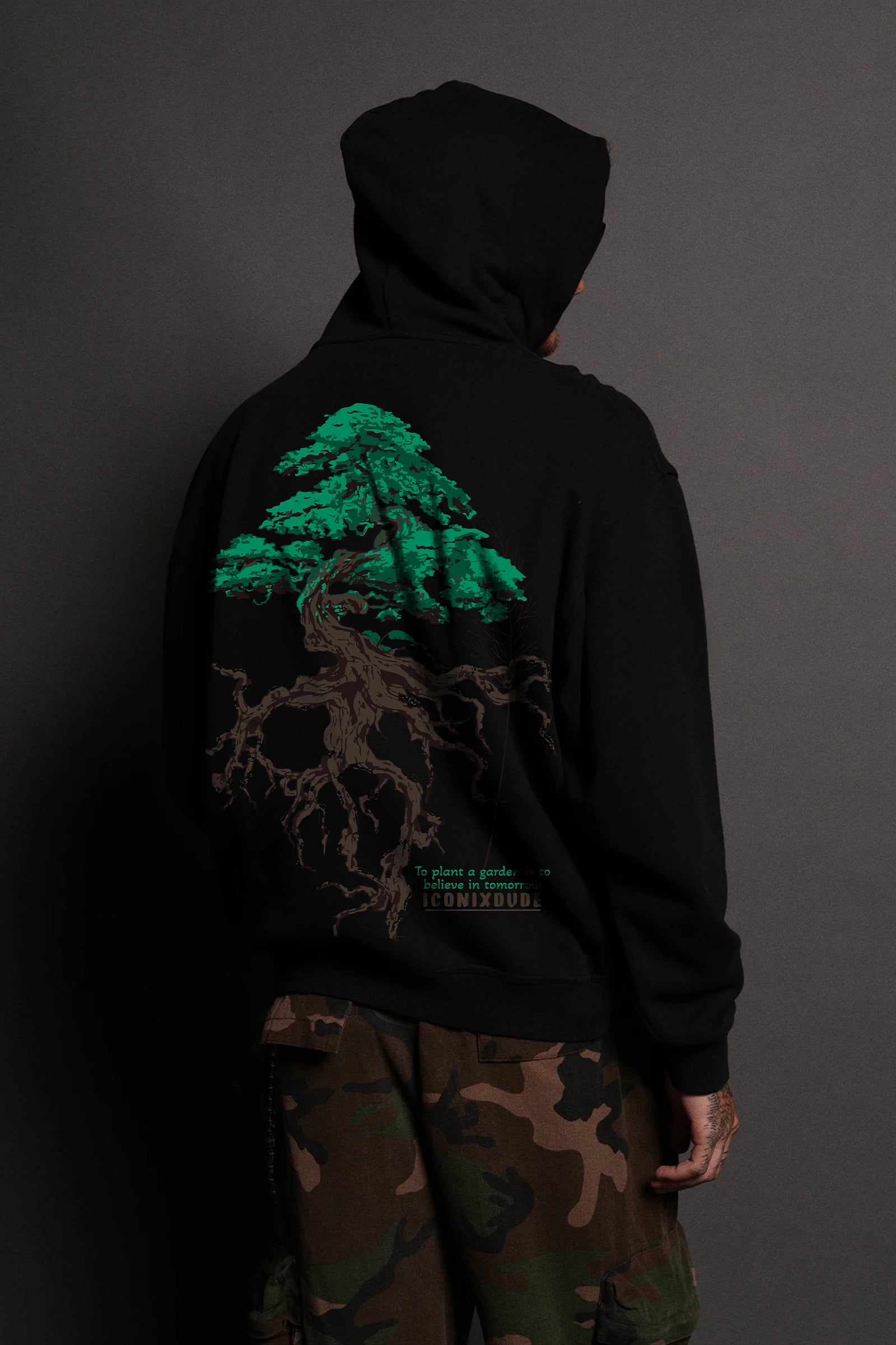 Black Tree Premium Hoodie