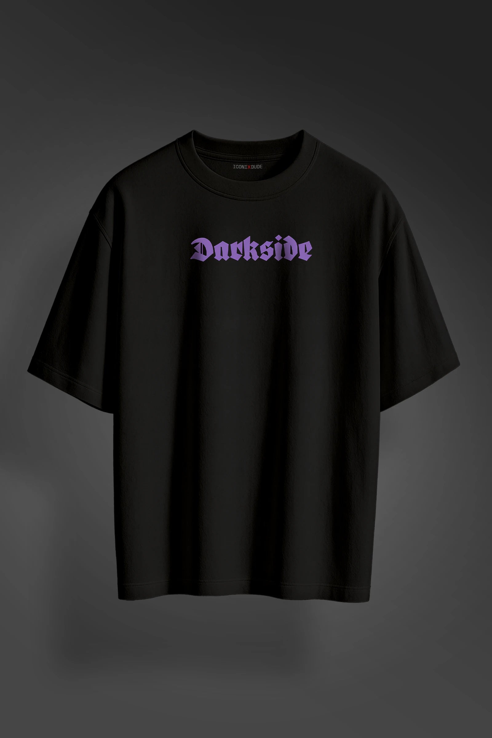 Darkside Black oversize T-shirt