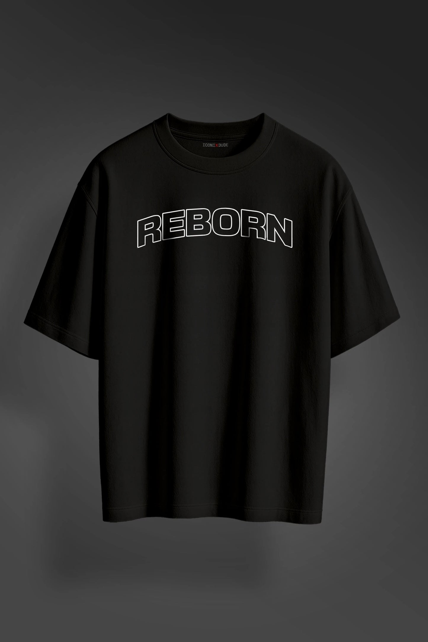 Black Half T-shirt