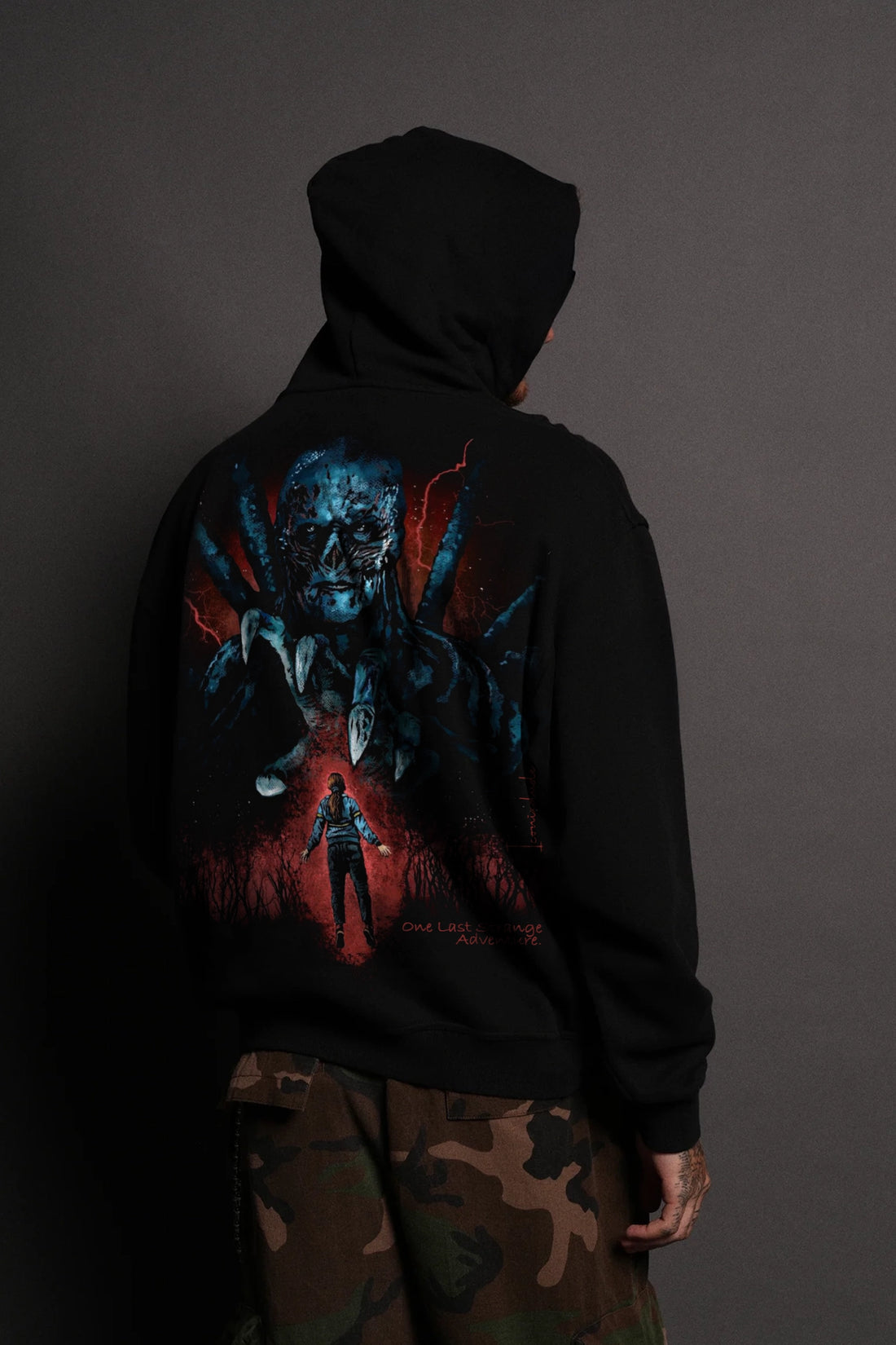 Black Stranger Things Hoodie