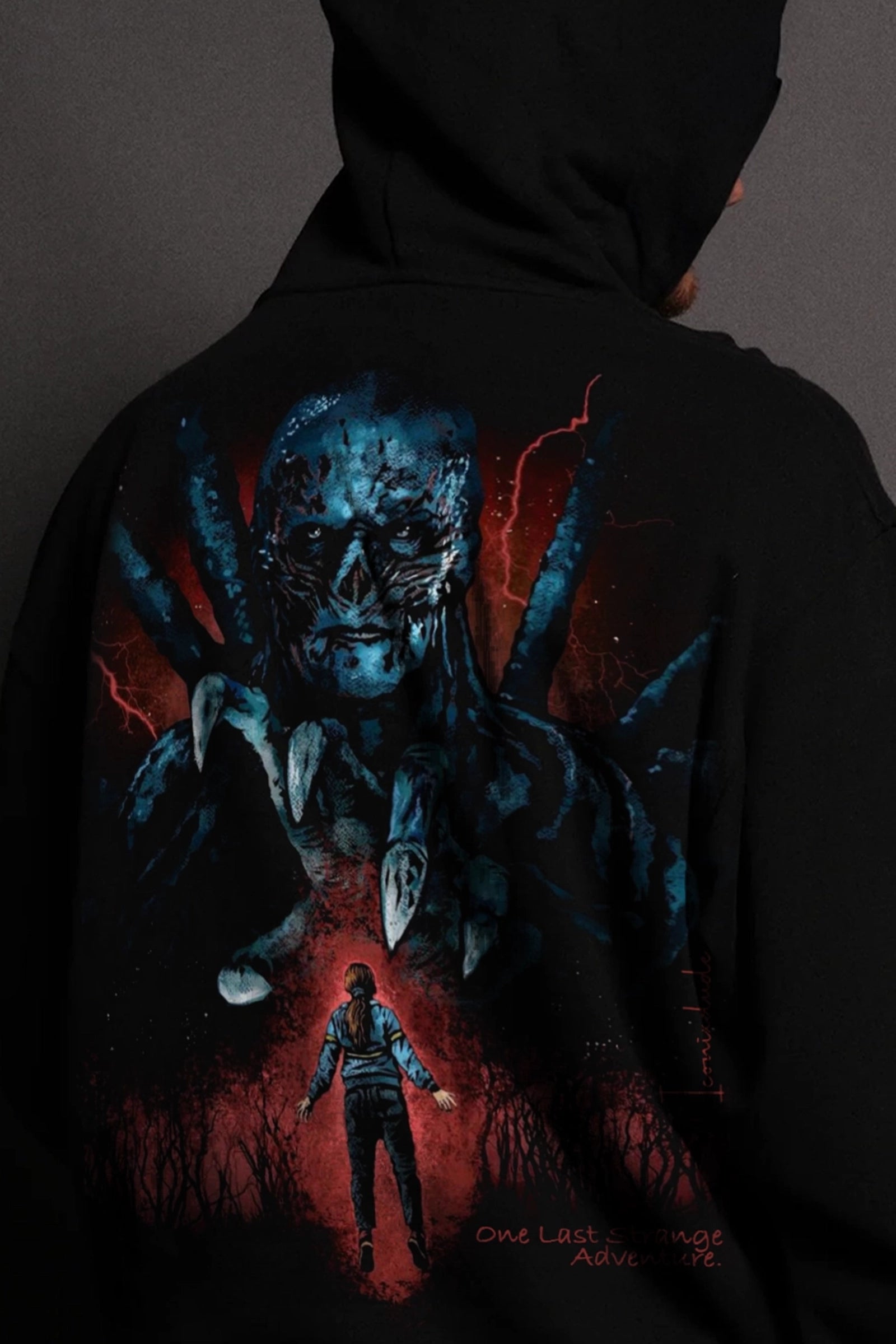 Black Stranger Things Hoodie