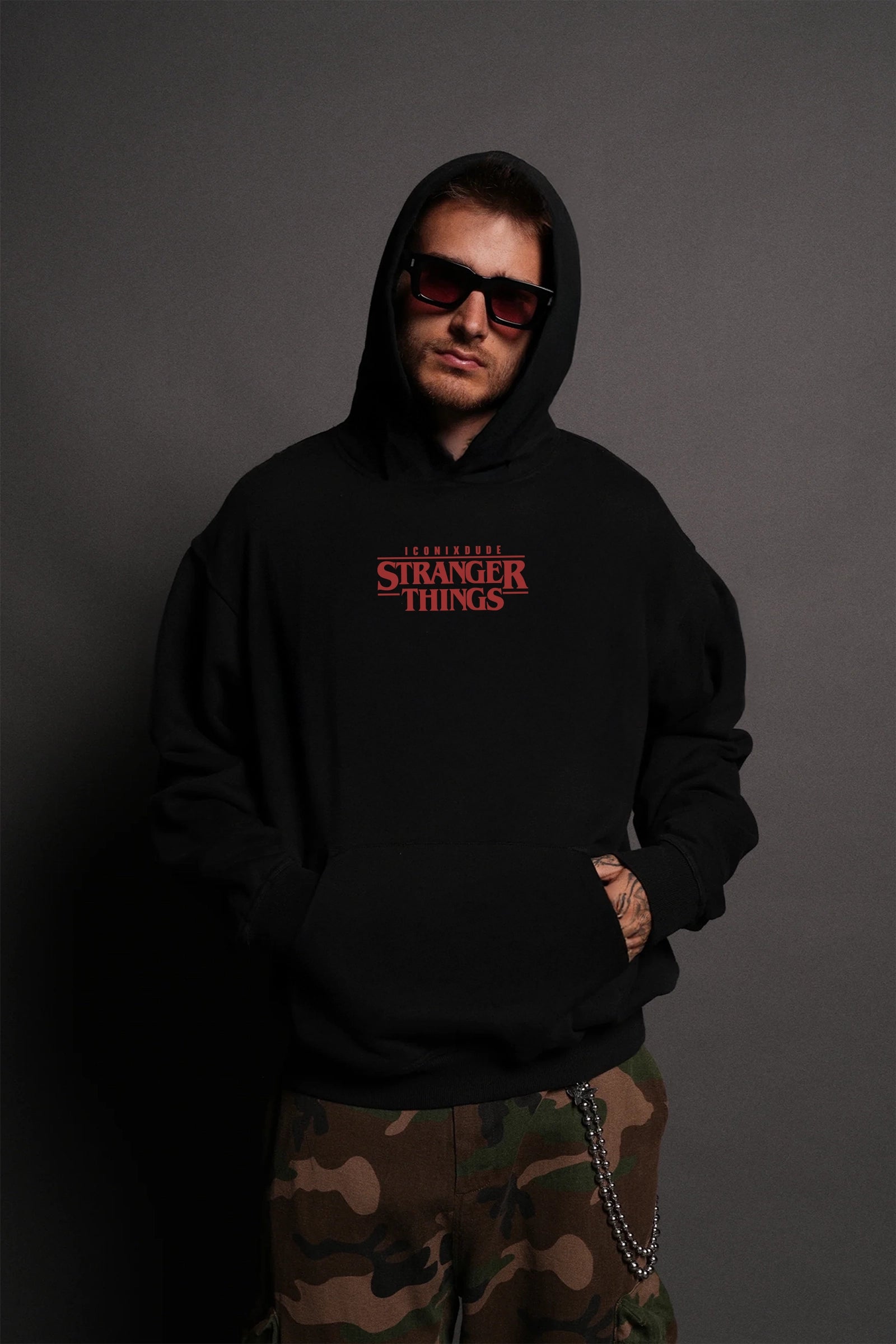 Black Stranger Things Hoodie