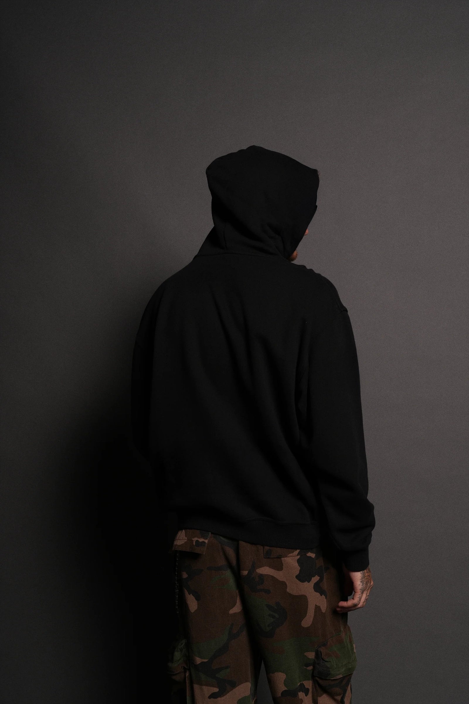 The Wicher, Man's Black Hoodie
