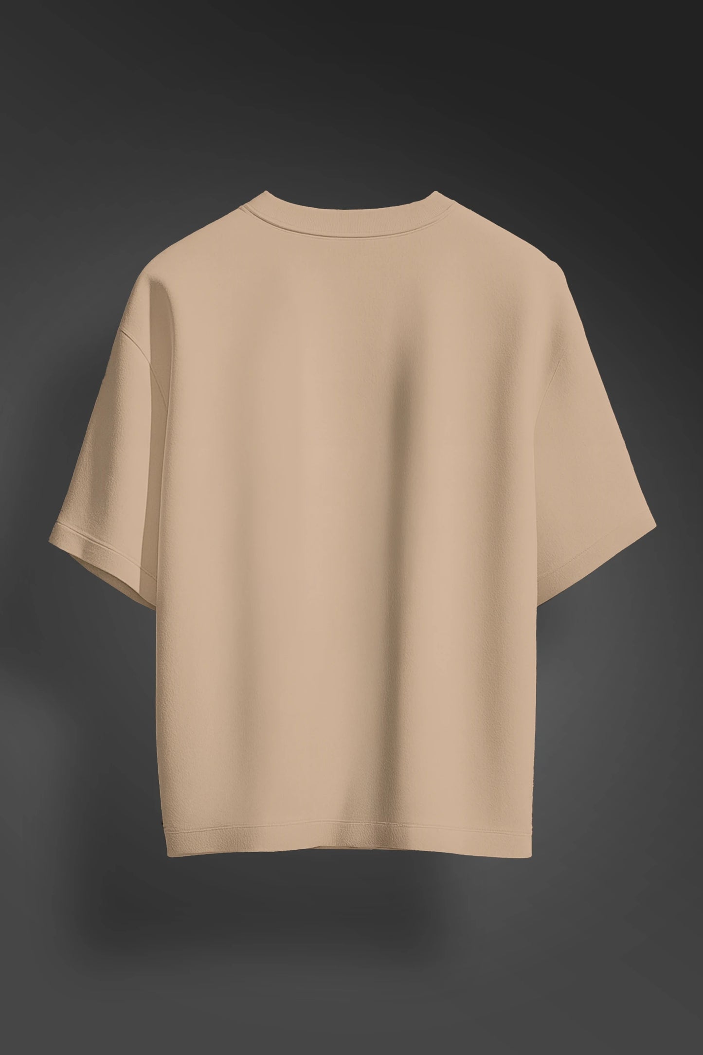 Beige Half T-Shirt