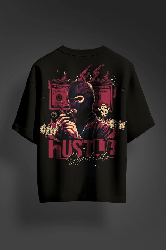 Black Half T-Shirt