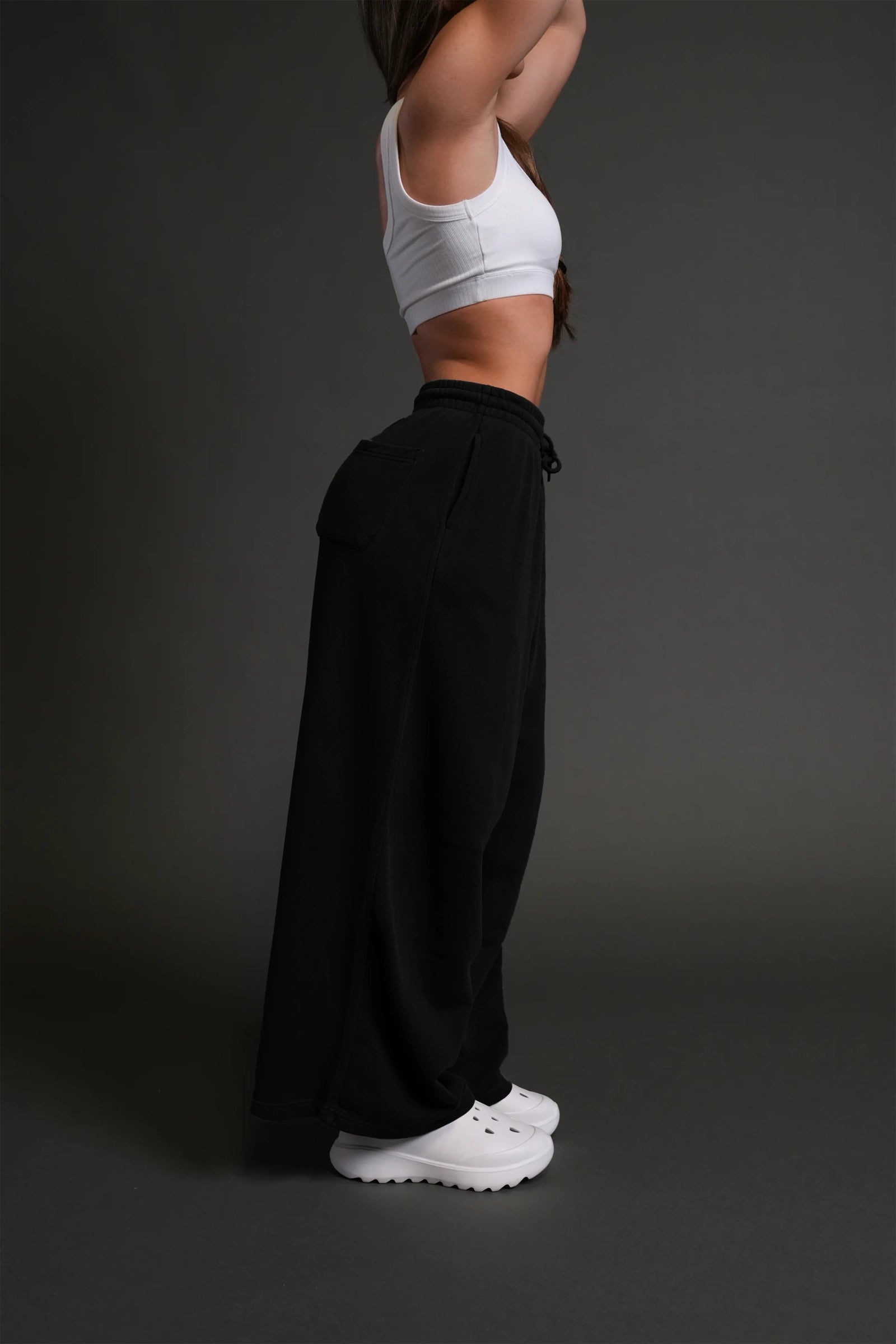 Black Women's Jogger, Loose Street Fit