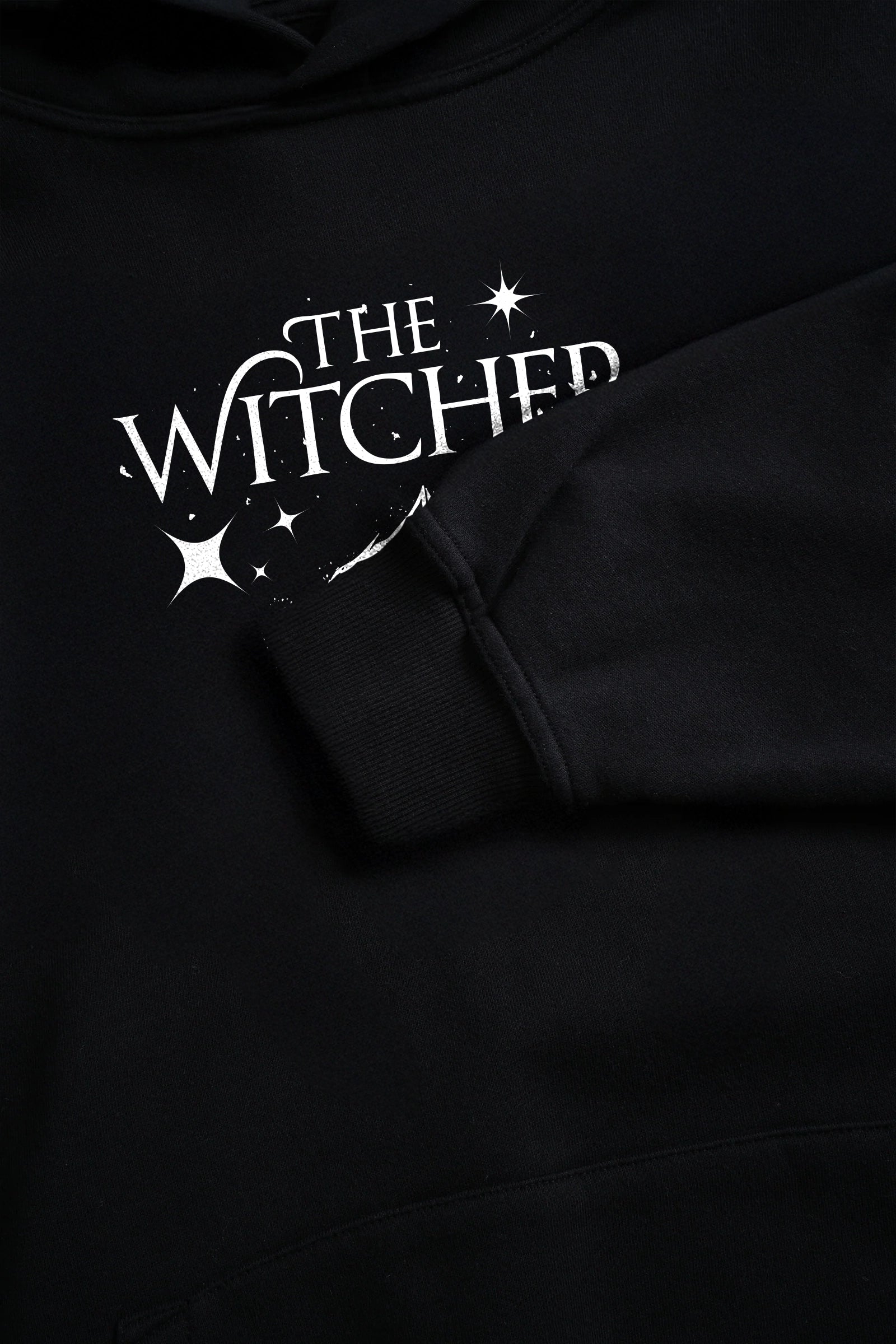 The Wicher, Man's Black Hoodie