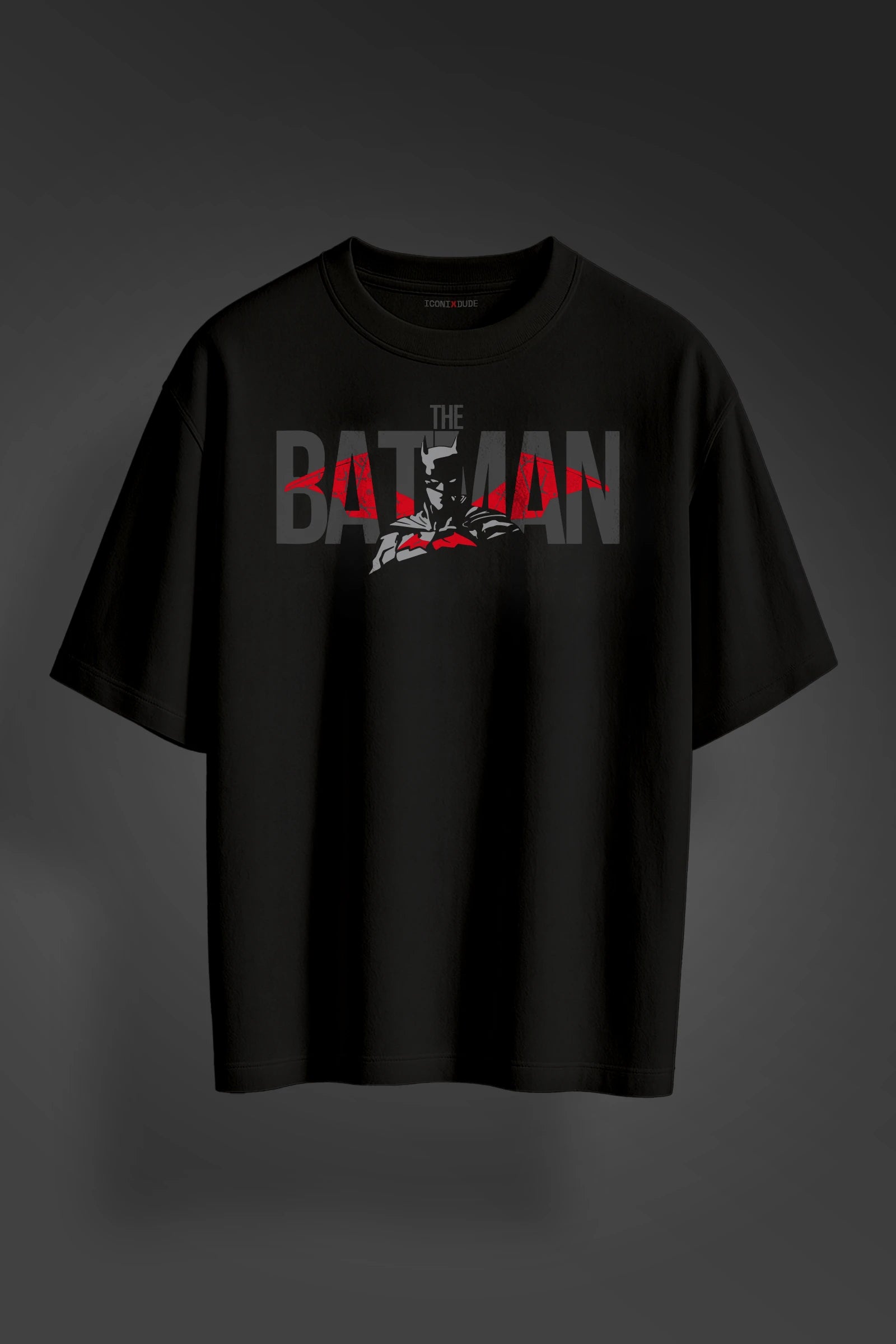 Darczone Batman Oversize Black T-shirt