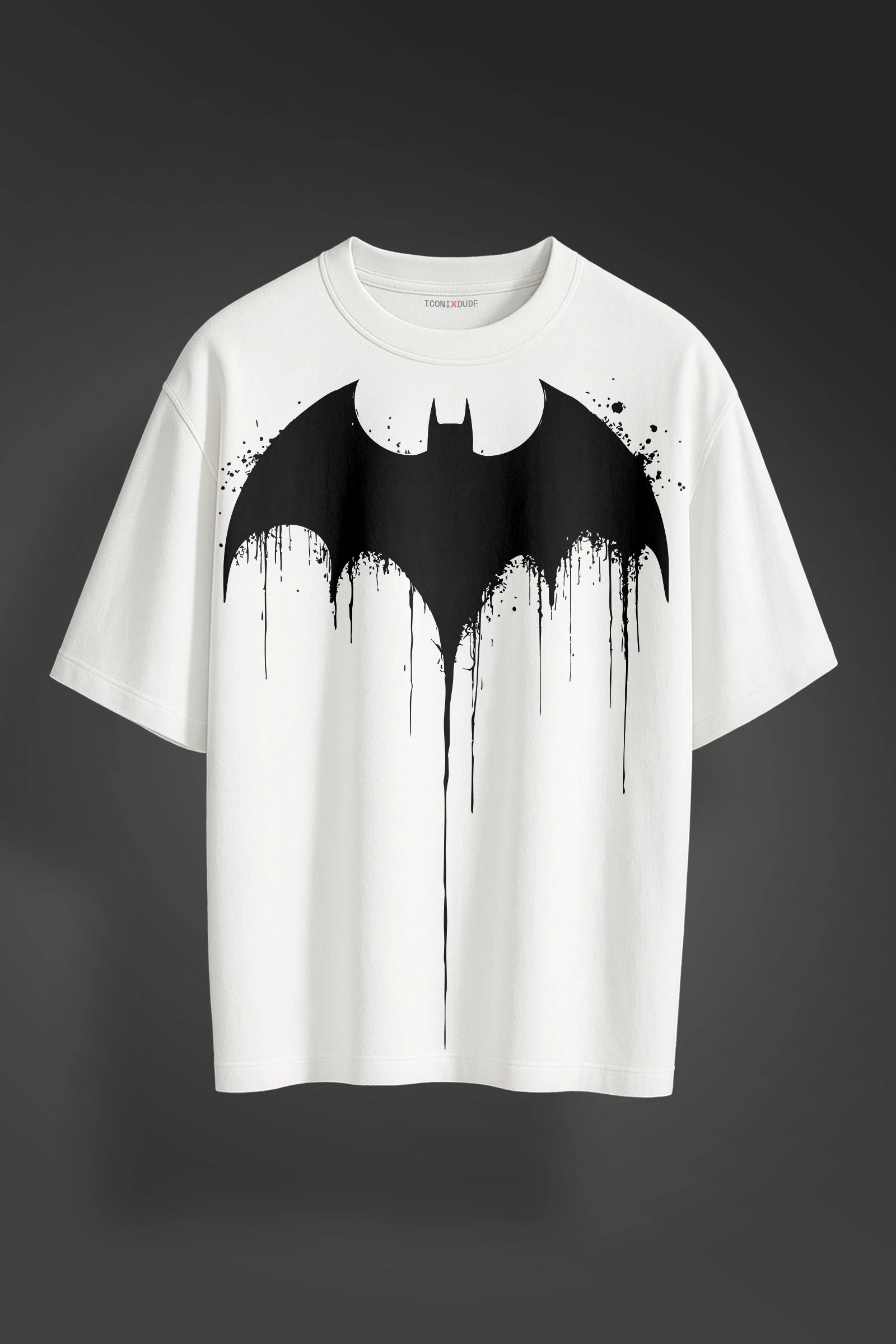 Bat Oversizr White T-shirt