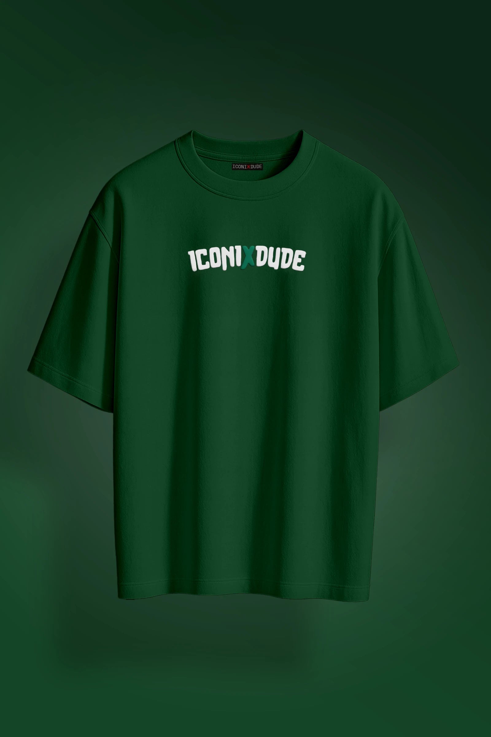 Dragonfly Bottle Green Oversize T-shirt