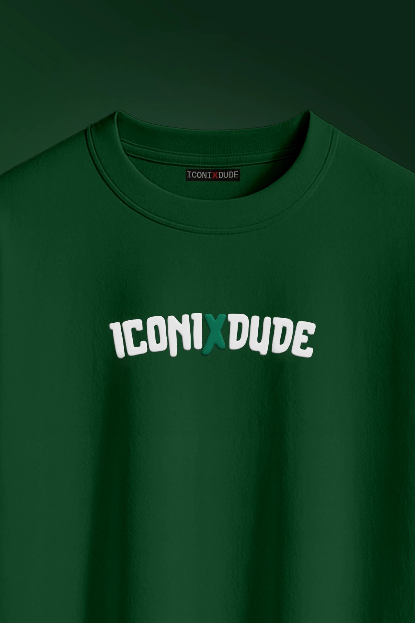 Dragonfly Bottle Green Oversize T-shirt