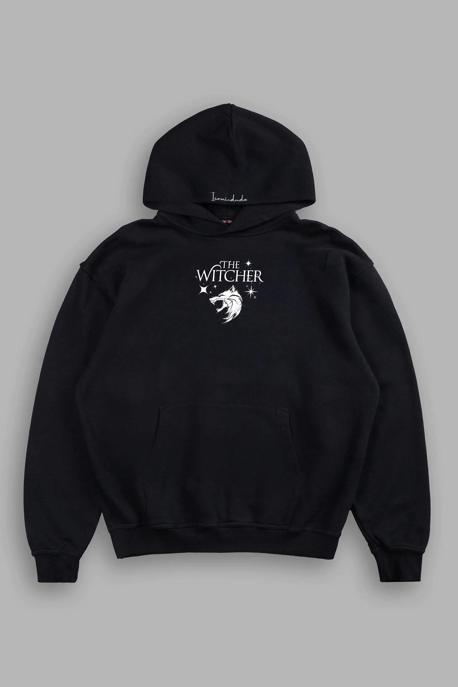 The Wicher, Man's Black Hoodie