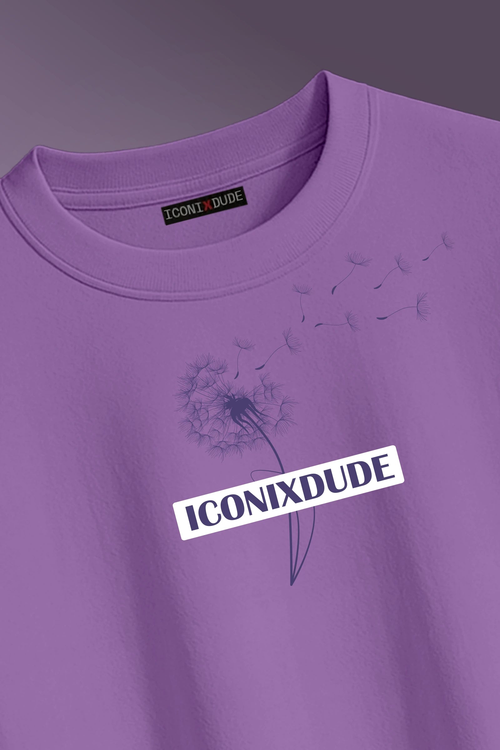 Dandelion Purple Oversize T-shirt
