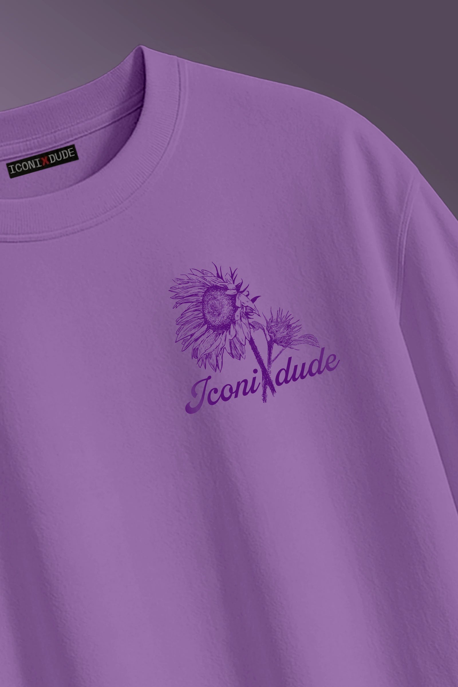 Sunflower Purple Oversize T-shirt